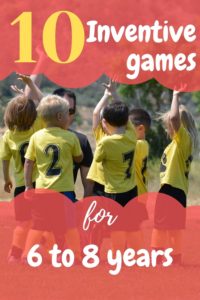 inventive games for 6 to 8 year olds