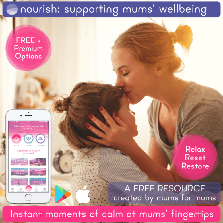 Nourish App is great for parents of young children